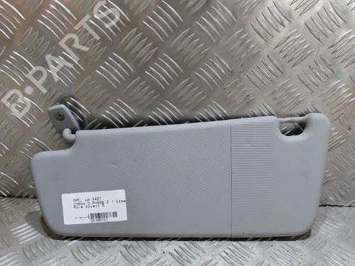 Used Left sun visor Left sun visor OPEL CORSA D (S07) 1.0 (L08, L68) (65 hp) 21503068 21503068