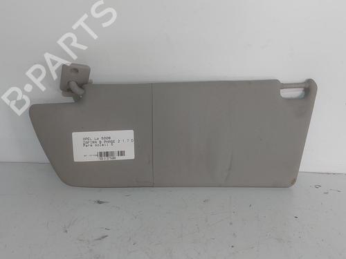 Used Left sun visor Left sun visor OPEL ZAFIRA / ZAFIRA FAMILY B (A05) 1.7 CDTI (M75) (125 hp) 34692931 34692931