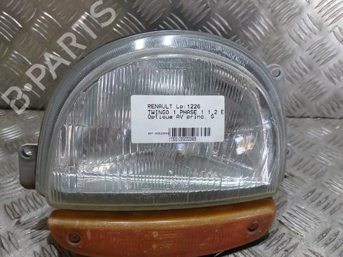 Used Left headlight RENAULT TWINGO I (C06_) 1.2 (C063, C064) (55 hp) 21513979