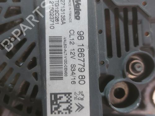 Used Alternator Alternator CITROËN C3 II (SC_) 1.2 THP 110 (110 hp) 27988834 27988834