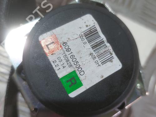 Rear right seatbelt OPEL CORSA E (X15) 1.4 (08, 68) | BP28603618I28 - Image 4