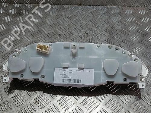 Instrument cluster PEUGEOT 208 I (CA_, CC_) 1.6 HDi | BP22896287C47 