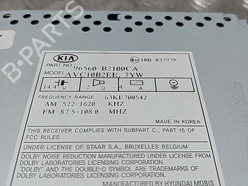 Radio KIA SOUL II (PS) 1.6 CRDi 128 | BP21514564E6 