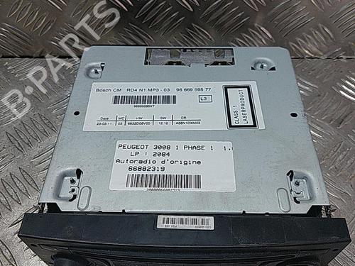 Radio PEUGEOT 3008 I MPV (0U_) 1.6 HDi | BP21506554E6 