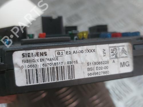 Fuse box PEUGEOT 206 Hatchback (2A/C) 1.9 D | BP24317547E1 