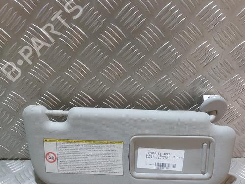 Used Right sun visor TOYOTA AURIS (_E15_) 2.0 D-4D (ADE150_, ADE150R) (126 hp) 26966595