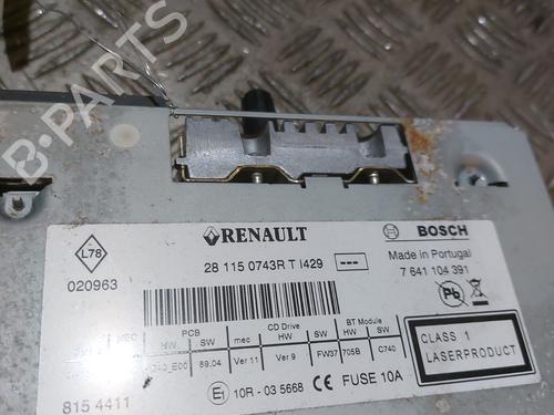 Radio RENAULT SCÉNIC III (JZ0/1_) 1.5 dCi | BP23243340E6