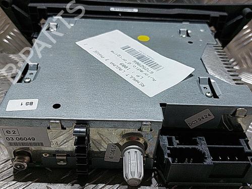 Used Radio Radio RENAULT LAGUNA III (BT0/1) 1.5 dCi (BT00, BT0A, BT0T, BT1J) (110 hp) 21506504 21506504