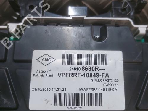 Instrument cluster RENAULT CLIO IV (BH_) 1.5 dCi 75 | BP25907406C47