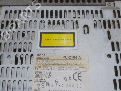 Radio PEUGEOT 406 (8B) 2.0 HDI 110 | BP25487230E6 