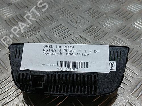 AC Styreenhet / Manøvreringsenhet OPEL ASTRA J (P10) 1.7 CDTI (68) (125 hp) 21504149