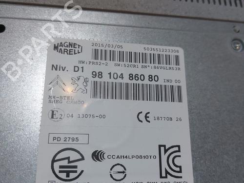 Used Radio Radio CITROËN C4 Picasso II 1.6 HDi / BlueHDi 115 (115 hp) 22315623 22315623