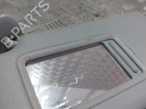 Used Left sun visor Left sun visor TOYOTA YARIS (_P9_) 1.4 D-4D (NLP90_, NLP90R) (90 hp) 23810815 23810815