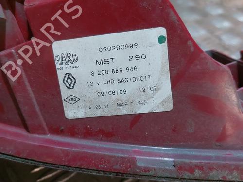 Used Right taillight Right taillight RENAULT CLIO III (BR0/1, CR0/1) 1.5 dCi (C/BR0G, C/BR1G) (68 hp) 21504781 21504781
