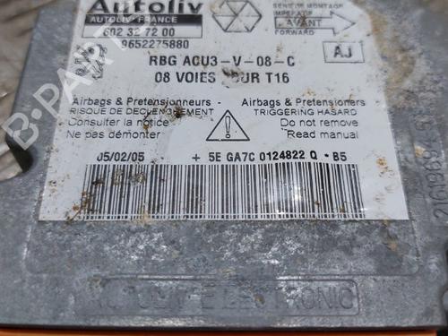 Kollisjonspute styreenhet PEUGEOT 206 CC (2D) 1.6 16V (2DNFUF, 2DNFUR) | BP24363426M53 