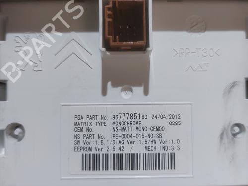 Instrument cluster PEUGEOT 5008 (0U_, 0E_) 2.0 HDi 150 / BlueHDi 150 | BP25469058C47 