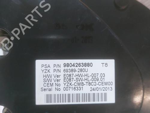 Instrument cluster PEUGEOT 5008 (0U_, 0E_) 2.0 HDi 150 / BlueHDi 150 | BP25469058C47 