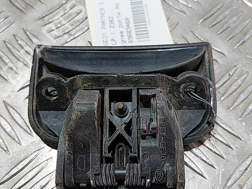 Used Front right exterior door handle PEUGEOT PARTNER Box Body/MPV (5_, G_) 1.9 D (69 hp) 21506081