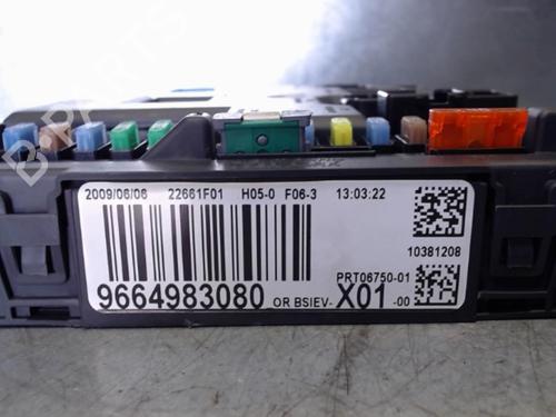 Used Electronic module Electronic module PEUGEOT 207 (WA_, WC_) 1.6 HDi (92 hp) 30813150 30813150