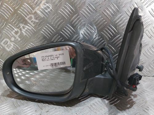 Used Left mirror VW GOLF VI (5K1) 2.0 TDI (110 hp) 21505713
