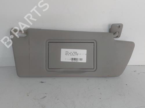 Used Right sun visor Right sun visor OPEL ZAFIRA / ZAFIRA FAMILY B (A05) 1.7 CDTI (M75) (125 hp) 34692930 34692930