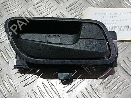 Used Front right interior door handle Front right interior door handle HYUNDAI i10 II (BA, IA) 1.2 (87 hp) 21506146 21506146