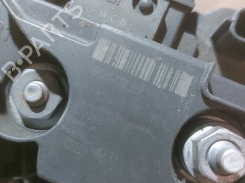 Used Alternator Alternator RENAULT GRAND SCÉNIC III (JZ0/1_) 1.9 dCi (JZ0J, JZ0N, JZ1K, JZ1S) (131 hp) 31722334 31722334