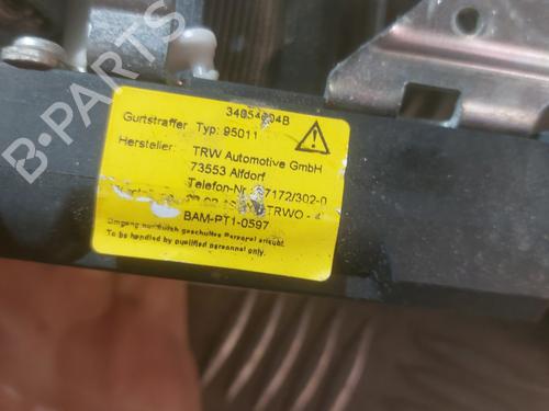 Front right seatbelt RENAULT MODUS / GRAND MODUS (F/JP0_) 1.5 dCi (FP0F, JP0F) | BP26578795I25