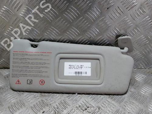 Used Right sun visor RENAULT LAGUNA III (BT0/1) 2.0 dCi (BT07, BT0J, BT14, BT1A, BT1S) (131 hp) 21503524