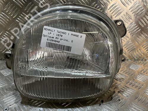 Used Left headlight RENAULT TWINGO I (C06_) 1.2 (C066, C068) (58 hp) 21507045