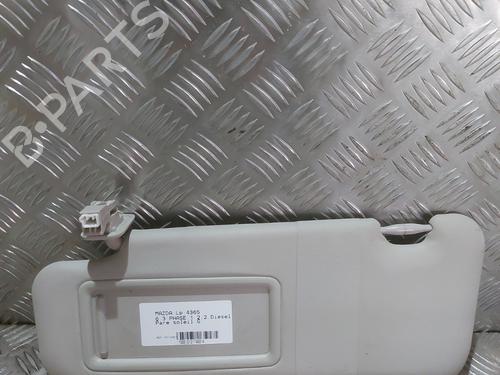Left sun visor MAZDA 6 Saloon (GJ, GL) 2.2 D (GJ2FP) GHR169320B75