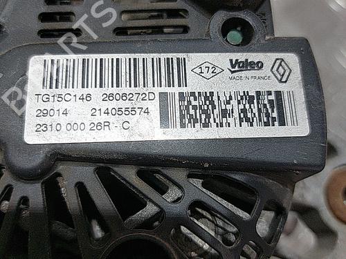 Alternator RENAULT KANGOO Express (FW0/1_) 1.5 dCi 90 (FW0G, FW05, FW08, FW11) | BP21504633M7 