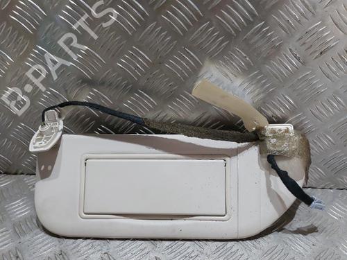 Left sun visor CITROËN C4 Coupe (LA_) 1.6 VTi 120 00008143JG