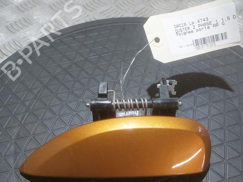 Venstre bagtil udvendigt håndtag DACIA DUSTER (HM_) 1.5 dCi 115 (HMAD) (116 hp) 30732561