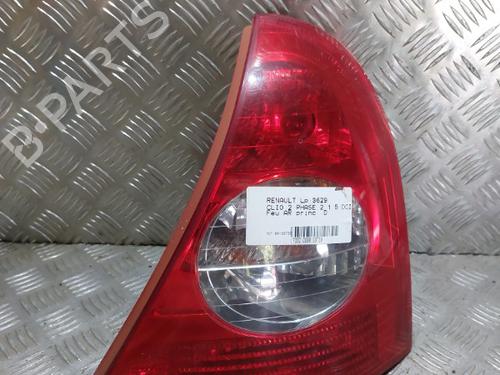 Used Right taillight RENAULT CLIO II (BB_, CB_) 1.5 dCi (B/CB07) (65 hp) 21507799