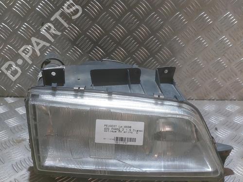 Used Right headlight PEUGEOT 405 II (4B) 1.9 TD (90 hp) 28809976