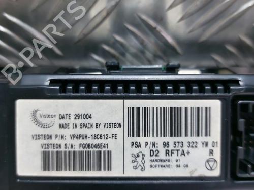 Climate control PEUGEOT 407 (6D_) 2.0 HDi 135 (6DRHRH, 6DRHRE, 6DRHRG, 6DRHRJ) | BP21510123I5 