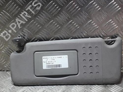 Used Left sun visor Left sun visor RENAULT CLIO II (BB_, CB_) 1.2 (BB0A, BB0F, BB10, BB1K, BB28, BB2D, BB2H, CB0A,... (58 hp) 21511220 21511220