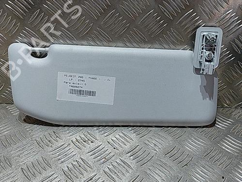 Left sun visor PEUGEOT 208 I (CA_, CC_) 1.0 VTi | BP21509158I1 