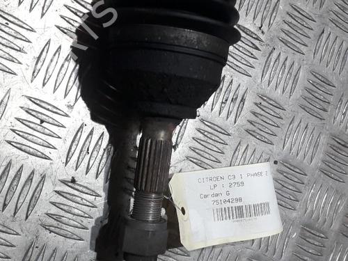 Used Left front driveshaft Left front driveshaft CITROËN C3 I (FC_, FN_) 1.4 HDi (68 hp) 21504523 21504523