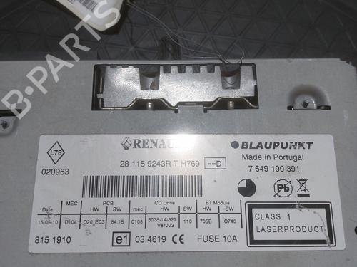 Radio RENAULT MEGANE III Coupe (DZ0/1_) 1.9 dCi (DZ0N, DZ0J, DZ1J, DZ1K) | BP25917088E6 