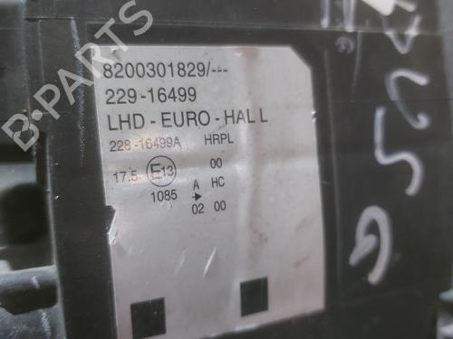 Left headlight RENAULT MODUS / GRAND MODUS (F/JP0_) 1.5 dCi (FP0D, JP0D) | BP30752588C28 