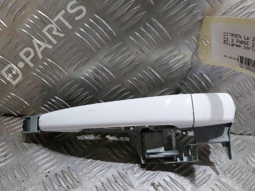 Høyre foran utvendig håndtak CITROËN C3 II (SC_) 1.6 BlueHDi 75 (75 hp) 21512074