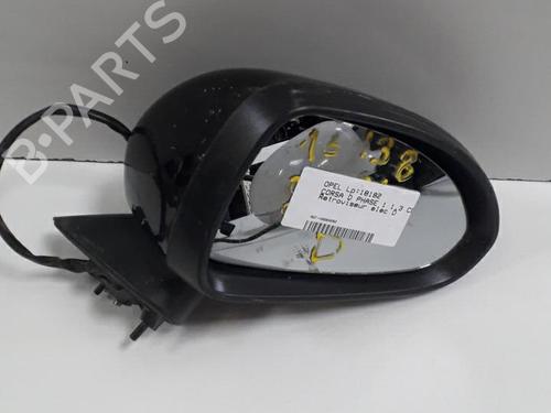 Used Right mirror OPEL CORSA D (S07) 1.3 CDTI (L08, L68) (75 hp) 28805577