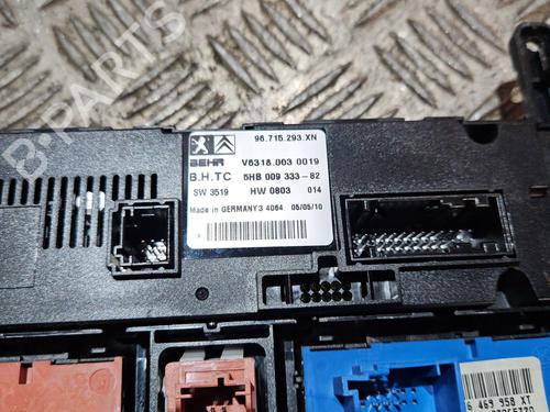 Climate control PEUGEOT 407 (6D_) 1.6 HDi 110 (6D9HZC, 6D9HYC) | BP21670412I5 