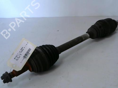 Used Left front driveshaft RENAULT CLIO III (BR0/1, CR0/1) 1.5 dCi (C/BR0G, C/BR1G) (68 hp) 29027879