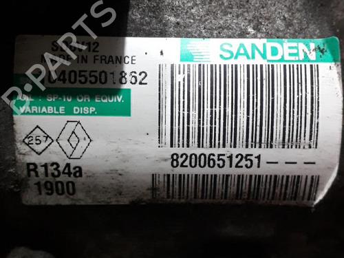 Used AC compressor AC compressor RENAULT MODUS / GRAND MODUS (F/JP0_) 1.5 dCi (FP0F, JP0F) (86 hp) 21506748 21506748