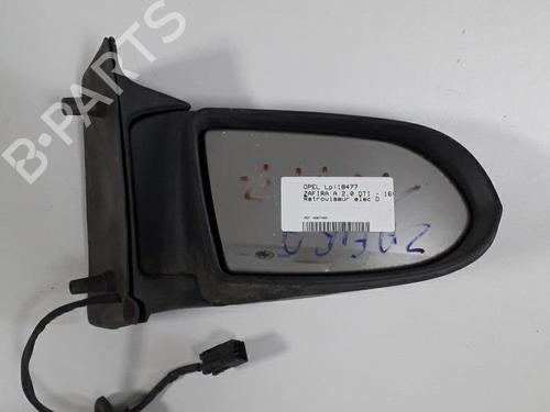 Right mirror OPEL ZAFIRA A MPV (T98) 2.0 DTI 16V (F75) | BP26221060C27 