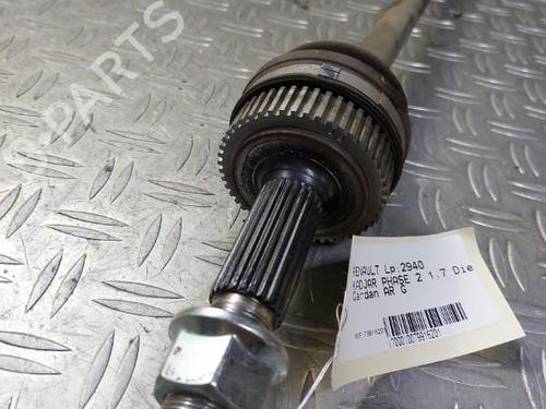 Left rear driveshaft RENAULT KADJAR (HA_, HL_) 1.7 Blue dCi 150 4WD (HLA7) | BP21512645M40 