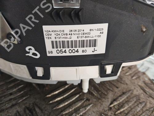 Instrument cluster PEUGEOT 208 I (CA_, CC_) 1.4 HDi | BP21671237C47 